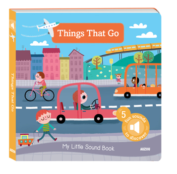Board book My Little Sound Book: Things That Go Book