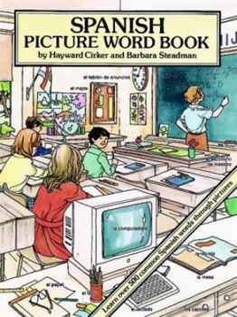Paperback Spanish Picture Word Book