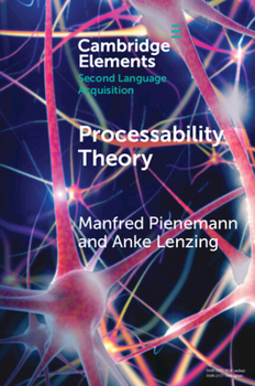 Paperback Processability Theory Book