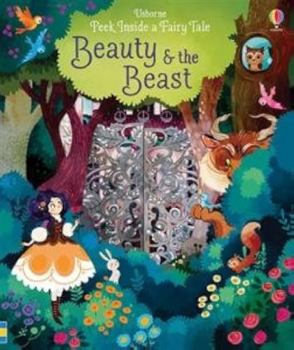 Board book Usborne Books Peek Inside Beauty & The Beast Book