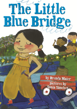 Library Binding Little Blue Bridge Book