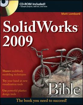 Paperback SolidWorks 2009 Bible [With CDROM] Book