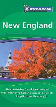 Paperback Michelin Green Guide New England (Green Guide/Michelin) Book