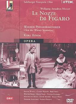 Mozart - Le Nozze di Figaro / Bohm, Berry, Grist, Mathis, Wixell, Watson, Kelemen, Bence, Salzburg Festpiele