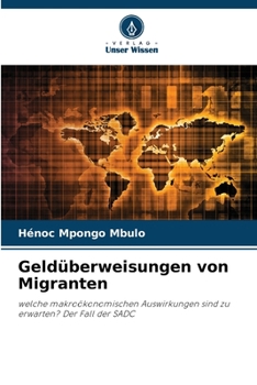 Paperback Geldüberweisungen von Migranten [German] Book