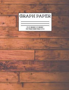 Paperback Graph Paper: Notebook Wood Wooden Cute Pattern Cover Graphing Paper Composition Book Cute Pattern Cover Graphing Paper Composition Book