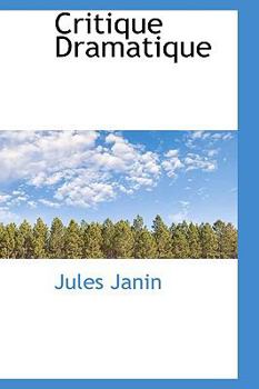 Paperback Critique Dramatique Book