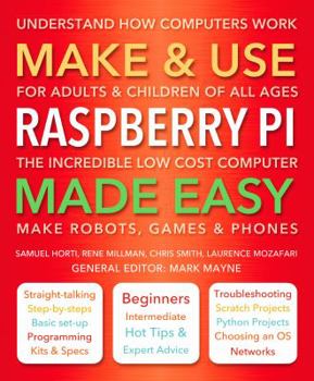 Paperback Make & Use Raspberry Pi Made Easy Book