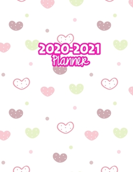 2020-2021 Planner: Two Year Calendar Organizer and Goal Journal | January 2020 - December 2021 Daily, Weekly and Monthly Planner Book with Back Sticker Expression Wall for 2 Years | Design Code 789908