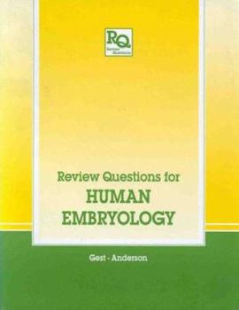 Paperback Review Questions for Human Embryology Book