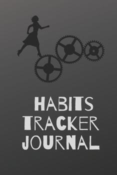 Paperback Habits Tracker Journal for Women: Daily motivational habits tracker to help you fulfill your dreams. Book