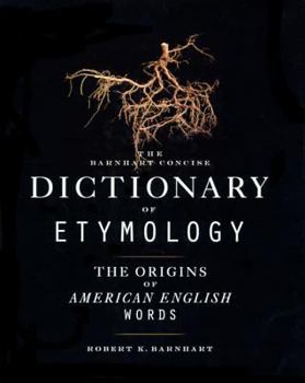 Hardcover Barnhart Concise Dictionary of Etymology Book