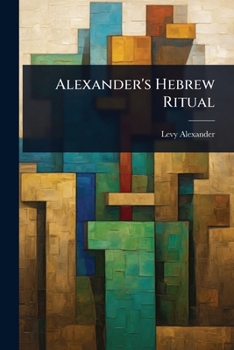 Paperback Alexander's Hebrew Ritual Book