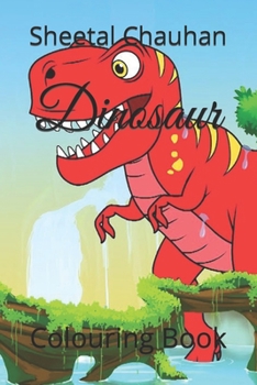 Paperback Dinosaur: Colouring Book