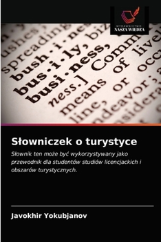 Paperback Slowniczek o turystyce [Polish] Book