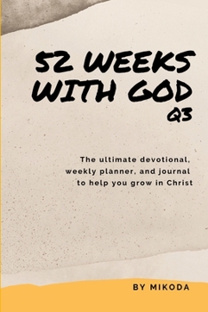 Paperback 52 Weeks with God Q3 Book