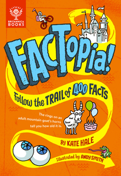 Hardcover Factopia!: Follow the Trail of 400 Facts... Book