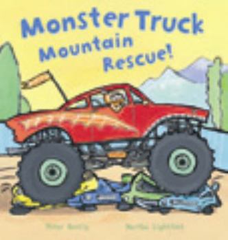 Hardcover Monster Truck Mountain Rescue Book