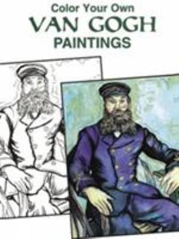 Paperback Color Your Own Van Gogh Paintings Book