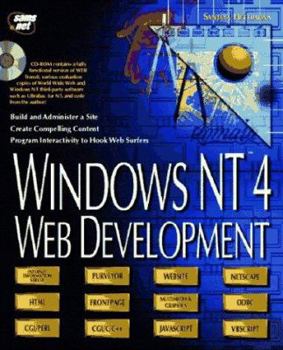 Paperback Web Site Developers Guide for Windows NT: With CDROM Book