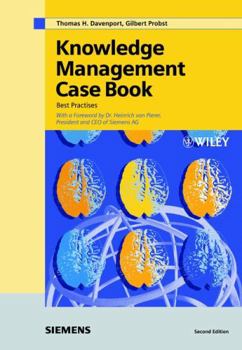 Hardcover Knowledge Management Case Book: Siemens Best Practises Book