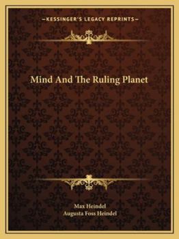 Paperback Mind And The Ruling Planet Book