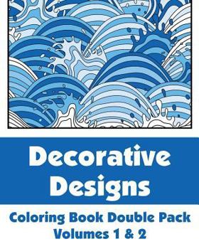 Paperback Decorative Designs Coloring Book Double Pack (Volumes 1 & 2) Book
