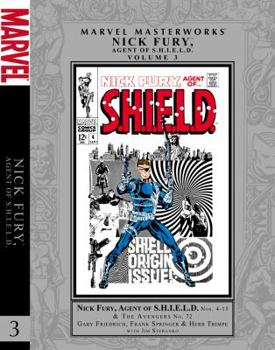 Hardcover Marvel Masterworks: Nick Fury, Agent of S.H.I.E.L.D. - Volume 3 Book
