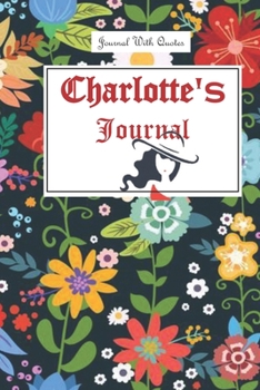 Paperback Charlotte journal: 6x9 inch Lined journal or diary or notebook to write ideas, study and make plans. Book