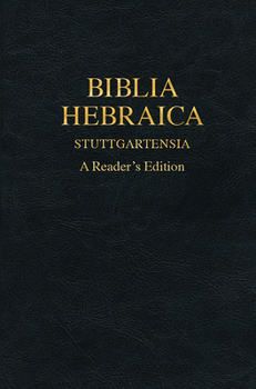 Hardcover Biblia Hebraica Stuttgartensia (Bhs) (Imitation Leather): A Reader's Edition [Hebrew] Book