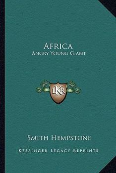 Paperback Africa: Angry Young Giant Book