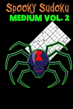 Paperback Spooky Sudoku: Medium Volume 2 Book