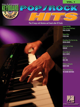 Paperback Pop/Rock Hits: Keyboard Play-Along Volume 1 [With CD] Book