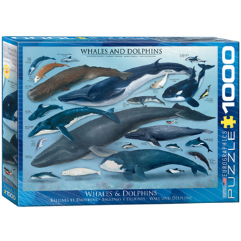 EuroGraphics Whales and Dolphins Puzzle (1000-Piece)
