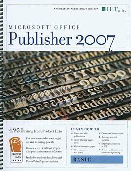 Spiral-bound Publisher 2007-Basic [With CDROM] Book