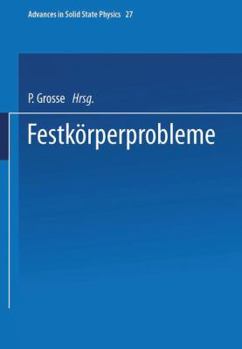 Paperback Festkörperprobleme Book