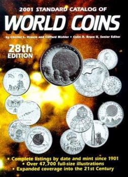Paperback Standard Catalog of World Coins: 2001 Book