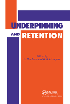 Paperback Underpinning and Retention Book