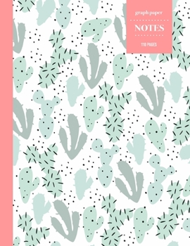 Graph Paper Notes 110 Pages: Cactus Notebook for Professionals and Students, Teachers, Architects, Scientists, Engineers, and Writers | Succulent Llama Pattern