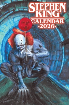 Hardcover 2026 Stephen King Calendar Meet Pennywise: Meeting Stephen King Book