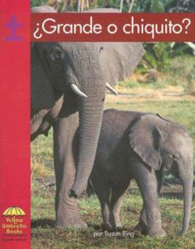 Paperback Grande O Chiquito? [Spanish] Book