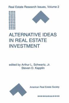 Paperback Alternative Ideas in Real Estate Investment Book