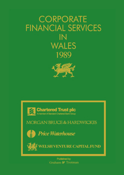 Paperback Corporate Financial Services in Wales 1989 Book