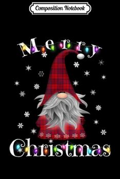 Composition Notebook: Gnome Christmas Pajamas - Garden Gnome Merry Christmas  Journal/Notebook Blank Lined Ruled 6x9 100 Pages