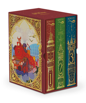 Hardcover Harry Potter Books 1-3 Boxed Set (Minalima Editions) Book