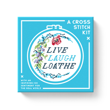 Toy Live Laugh Loathe Cross Stitch Kit Book