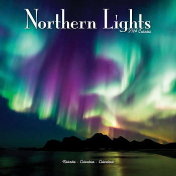 Calendar 2024 Northern Lights Wall Calendar Book