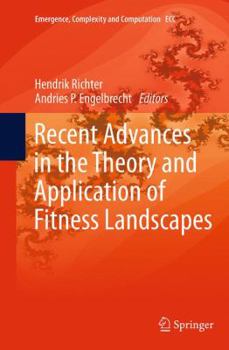 Paperback Recent Advances in the Theory and Application of Fitness Landscapes Book