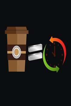 =: .Blank Lined Notebook & Journal Or Diary Gift for Coffee Lovers & Fans,  Line Ruled Paper.middle school, high school or college student (100 Pages, 6x9")