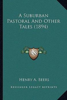 Paperback A Suburban Pastoral And Other Tales (1894) Book